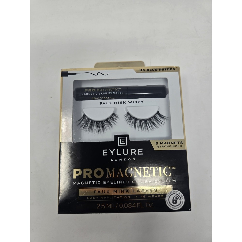 Eylure London Pro Magnetic Eyeliner & Lash System Faux Mink Lashes - 15 Wears